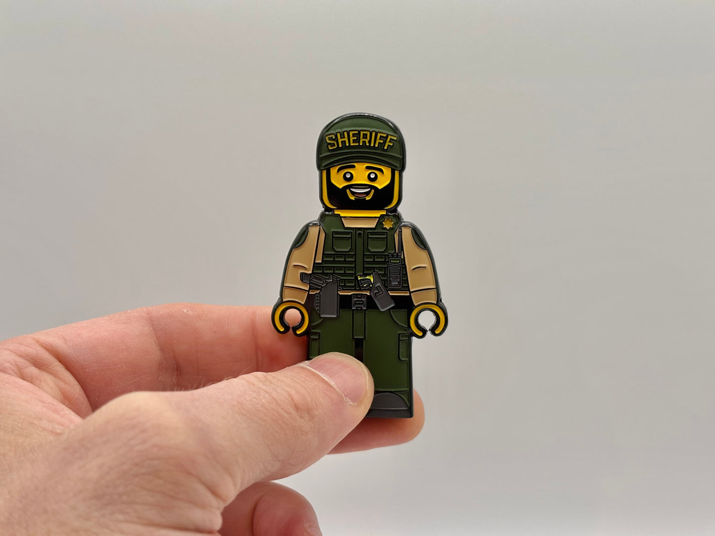 Blocky Deputy Sheriff Coin