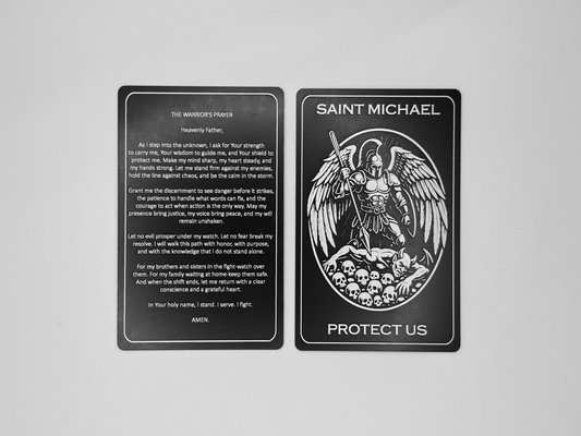 The Warrior’s Prayer LEO Card