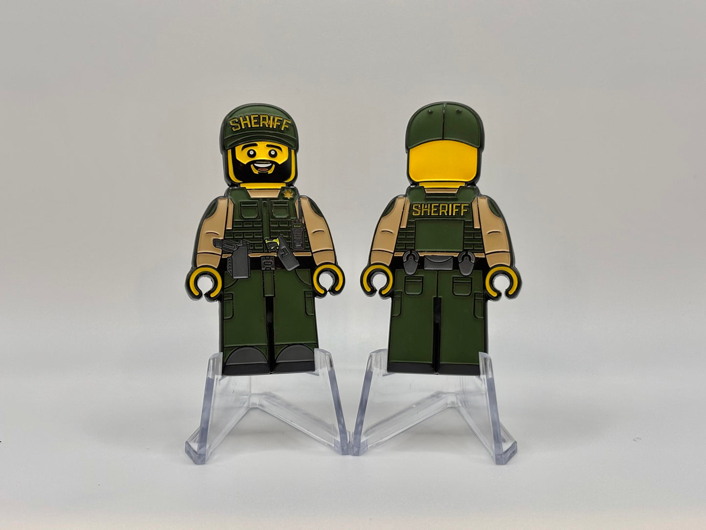 Blocky Deputy Sheriff Coin