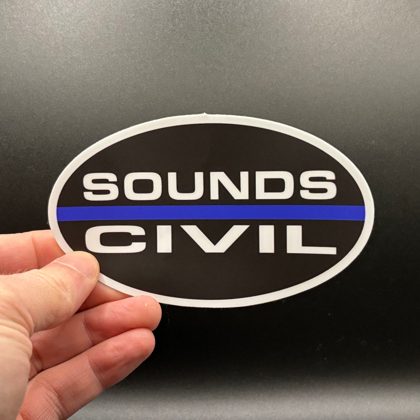Sounds Civil Sticker