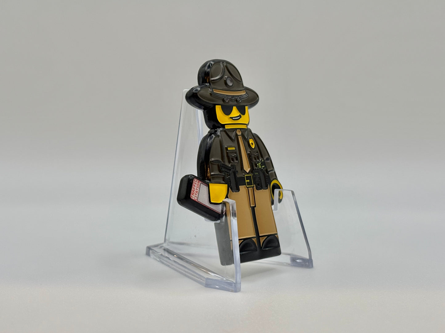 Blocky State Trooper Coin